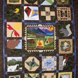 Summer in Moosehead Quilt to be raffled off.